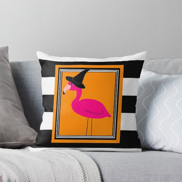 Item preview, Halloween PInk Flamingo designed and sold by BeachBumFamily.