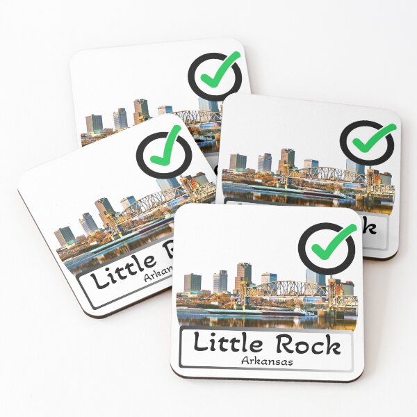 Item preview, Little Rock Arkansas united states of america Skyline designed and sold by WhereIsTravis.