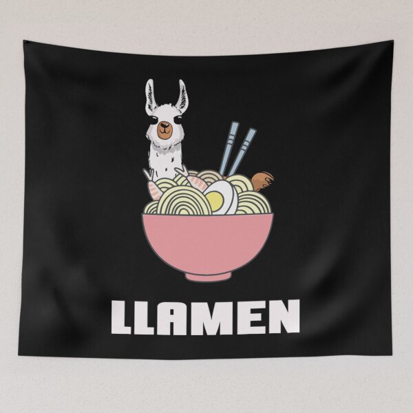 Item preview, Ramen T-ShirtLlamen Funny Ramen Kawaii Ramennoodles Foodie  designed and sold by MarboAsulin.