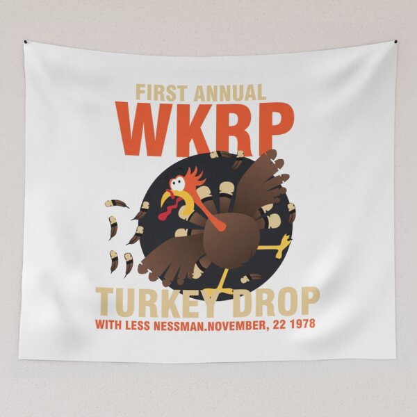 Item preview, Wkrp T-Shirtwkrp turkey drop designed and sold by MarboAsulin.