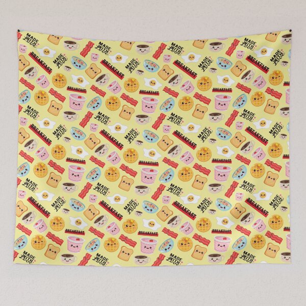 Item preview, Cute Breakfast Seamless Pattern designed and sold by samah82.
