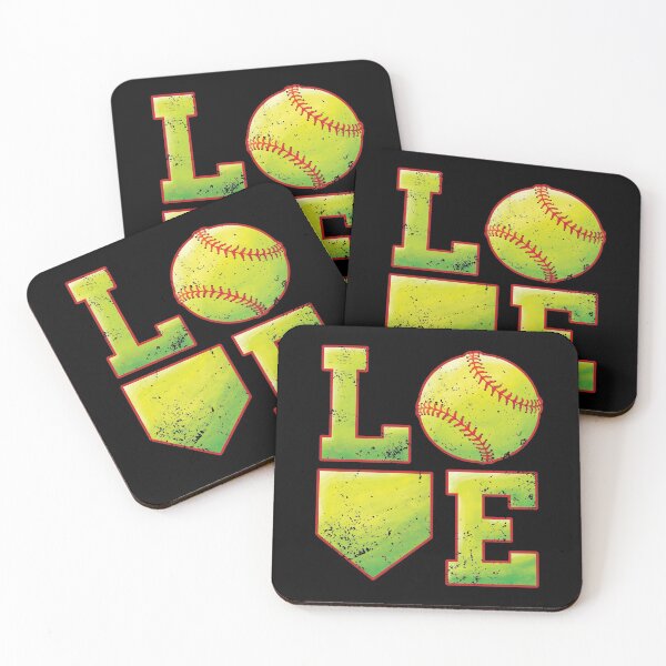 Item preview, Vintage Love Softball designed and sold by AdventureTee.