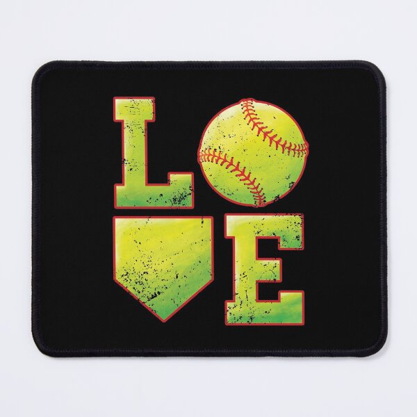 Item preview, Vintage Love Softball designed and sold by AdventureTee.