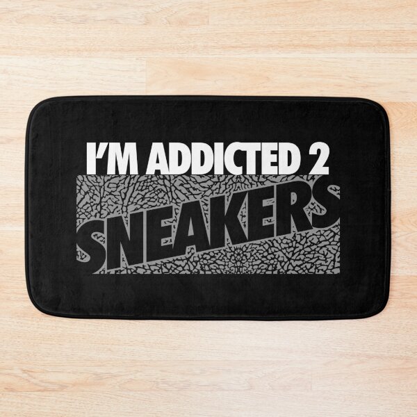 Item preview, I'm Addicted 2 sneakers Black Cement designed and sold by Tee4Daily.