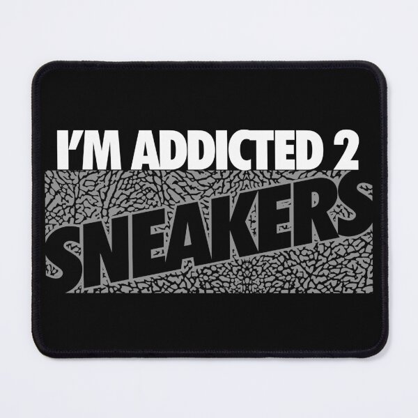Item preview, I'm Addicted 2 sneakers Black Cement designed and sold by Tee4Daily.