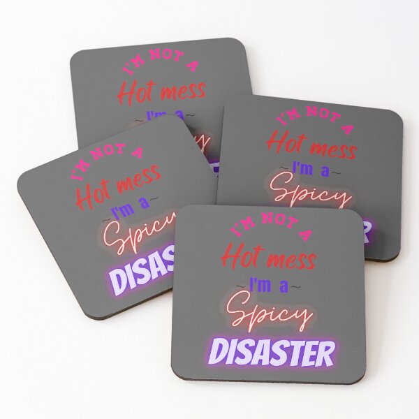 Item preview, Not a hot mess, but a spicy disaster  designed and sold by Wolf-Moon63.