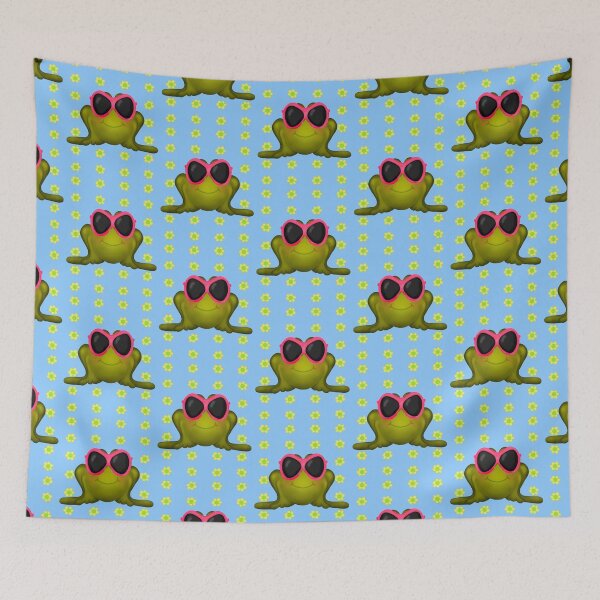 Item preview, Girl Flower Frog designed and sold by BeachBumFamily.