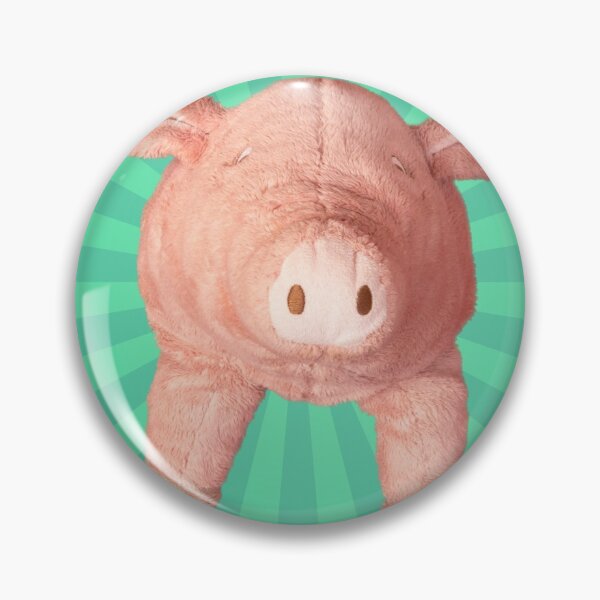 Item preview, Plush Pig Green Sunburst designed and sold by Jixzl.