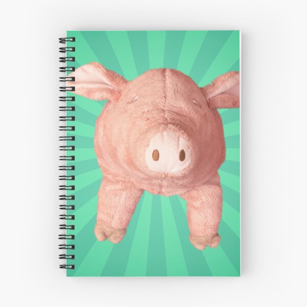 Item preview, Plush Pig Green Sunburst designed and sold by Jixzl.