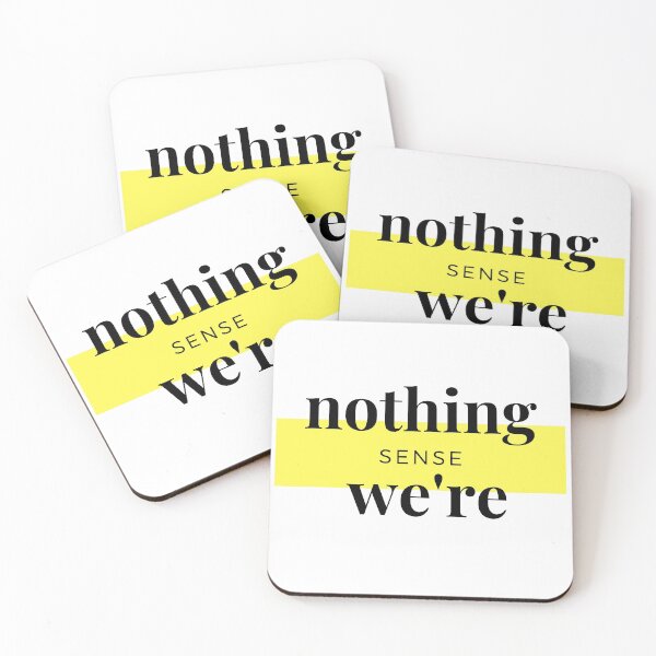 Item preview, nothing makes sense when we're apart 1 (white version) designed and sold by Revel-in.