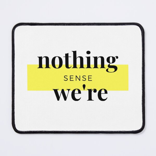 Item preview, nothing makes sense when we're apart 1 (white version) designed and sold by Revel-in.