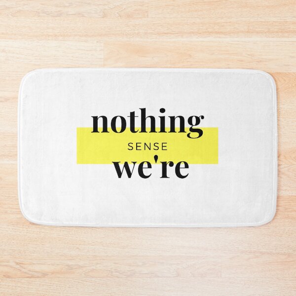 Item preview, nothing makes sense when we're apart 1 (white version) designed and sold by Revel-in.