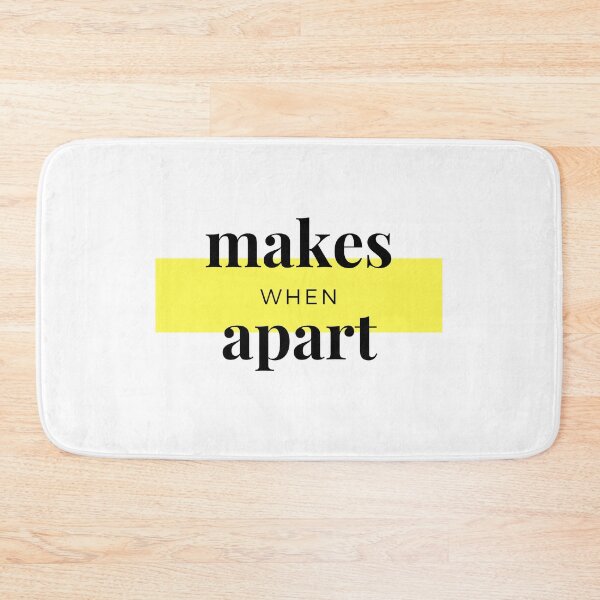 Item preview, nothing makes sense when we're apart 2 (white version) designed and sold by Revel-in.