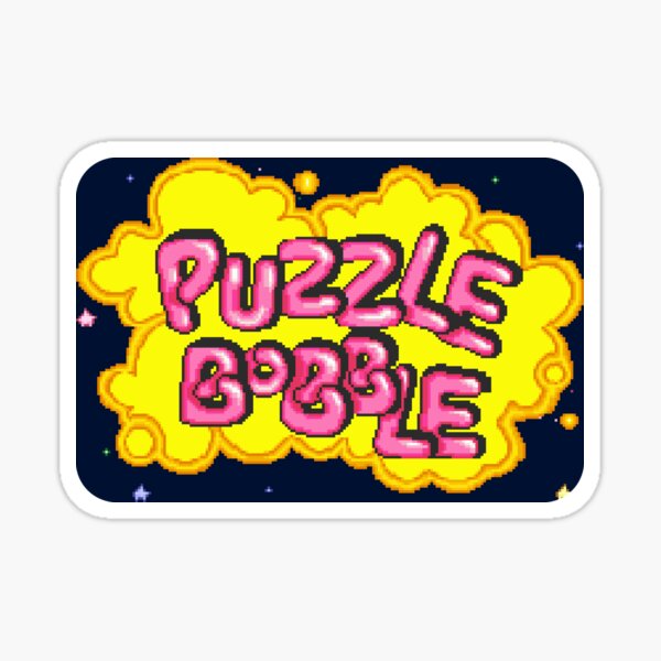 Puzzle Bobble (Écran de titre de Neo Geo) Sticker