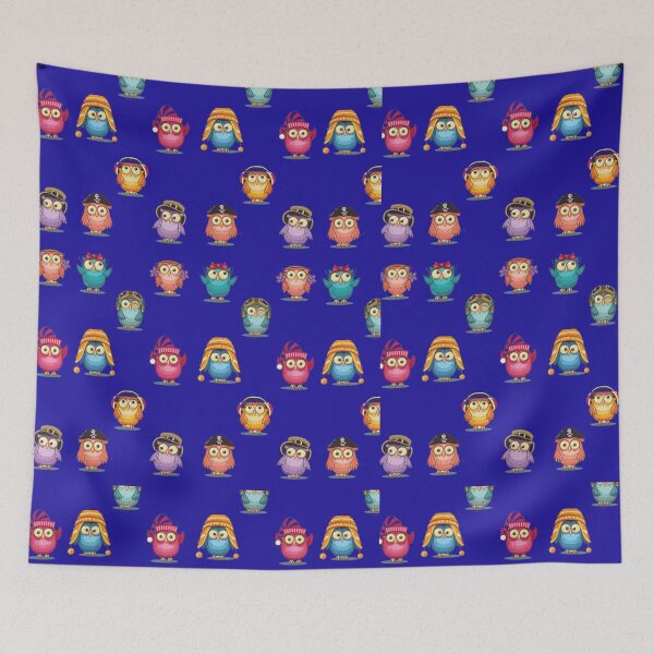 Item preview, Cute Owls  designed and sold by MojaveTradePost.