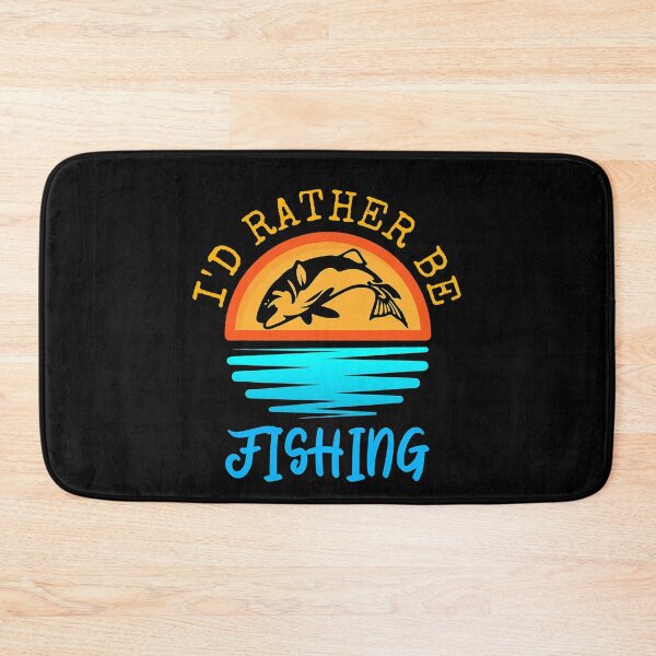 Item preview, I_d Rather Be Fishing Fisherman Vintage Tee For Men Women designed and sold by LemmikkiBadley.