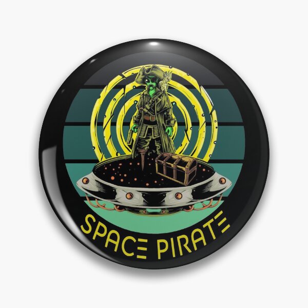 Item preview, Vintage space pirate designed and sold by SidTastic .