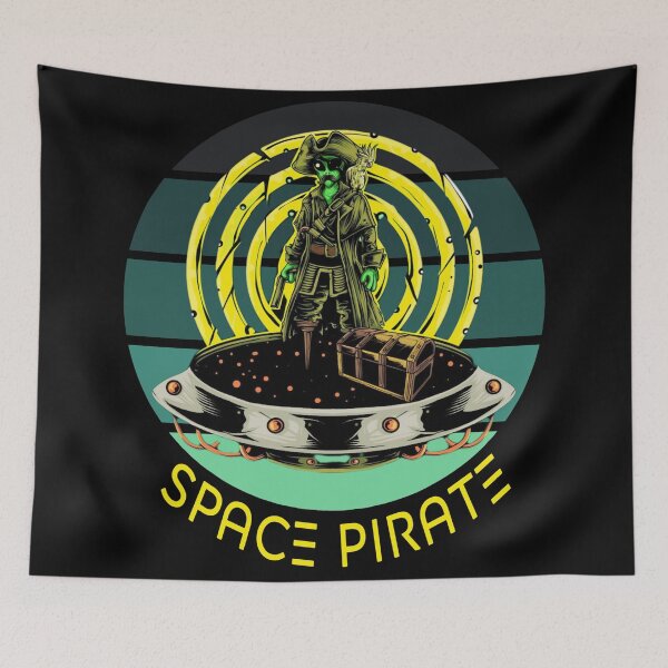 Item preview, Vintage space pirate designed and sold by SidTastic .