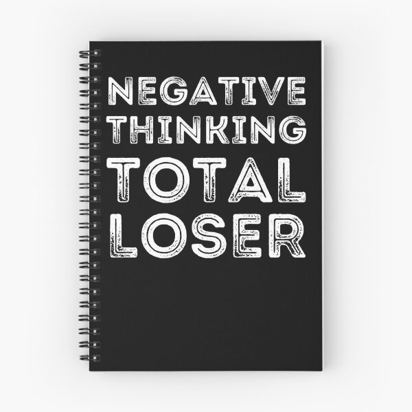 Item preview, Negative Thinking Total Loser Funny Distressed Loser designed and sold by RGRamsey.