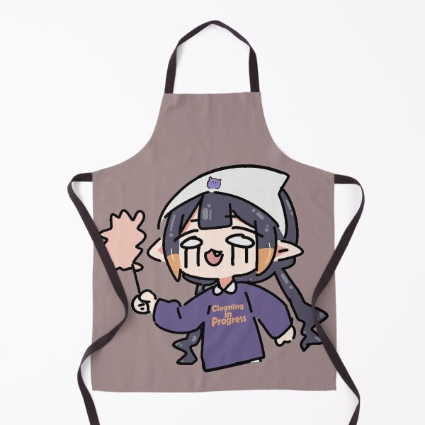 Item preview, Cleaning In Progress Ninomae Ina'nis designed and sold by Ominomino.