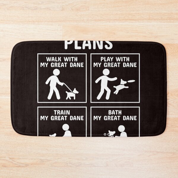 Item preview, My Weekend Plans Great Dane Dog Premium T-Shirt designed and sold by RANUJOANDIT.