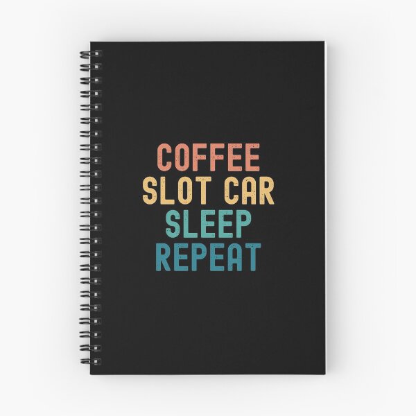 Item preview, Coffee Slot Car Sleep Repeat - Funny Slot Car & Coffee Gift designed and sold by kindxinn.