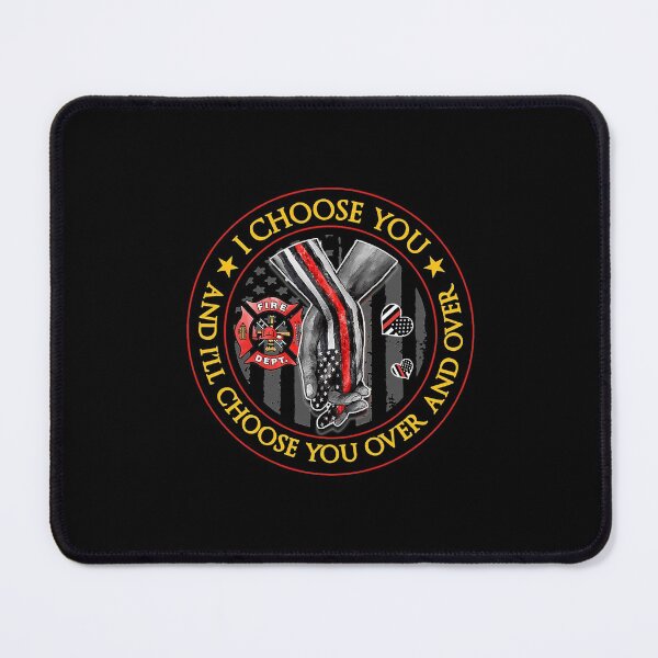 Item preview, Firefighter Flag USA I Choose You Valentines Day Firefighter designed and sold by gonzalogranados.
