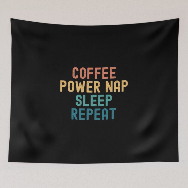 Artikelvorschau, Kaffee-Power-Nap-Schlafwiederholung – lustiges Power-Nap- und Kaffee-Geschenk entworfen und verkauft von kindxinn.