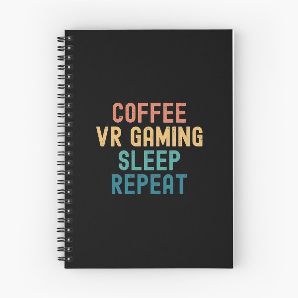 Item preview, Coffee Vr Gaming Sleep Repeat - Funny Vr Gaming & Coffee Gift designed and sold by kindxinn.