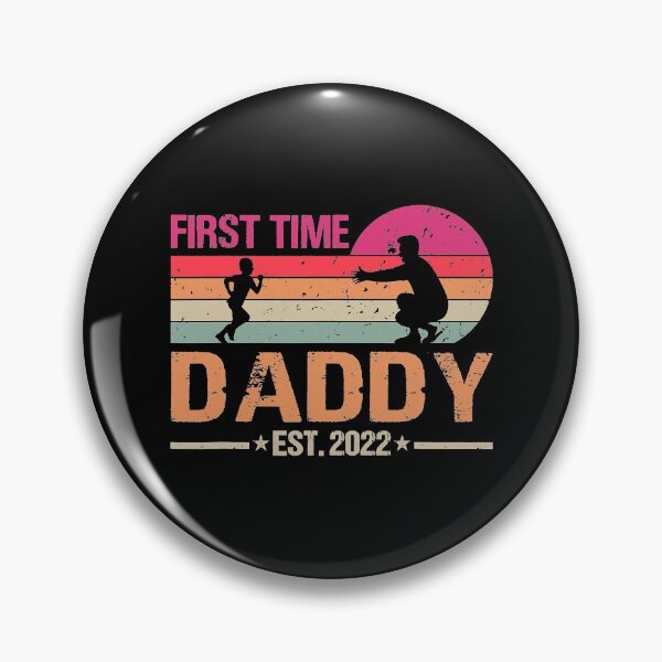 Item preview, First Time Daddy 2022 Vintage Funny Father_s Day designed and sold by KevinGardner1.