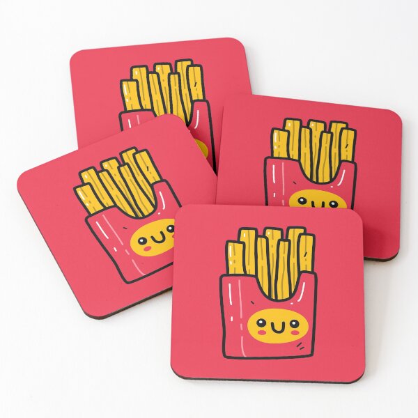 Item preview, Cute Kawaii French Fries designed and sold by zenpatterns.