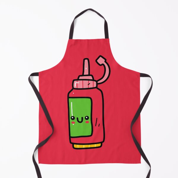 Item preview, Kawaii Cute Ketchup bottle designed and sold by zenpatterns.