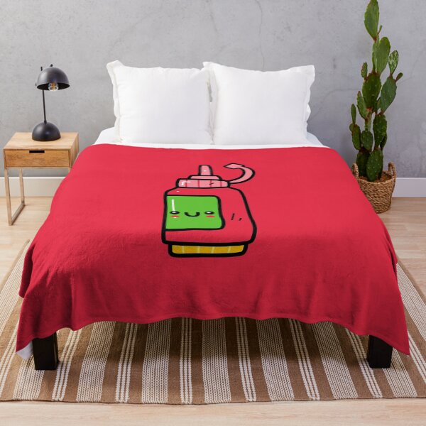 Item preview, Kawaii Cute Ketchup bottle designed and sold by zenpatterns.