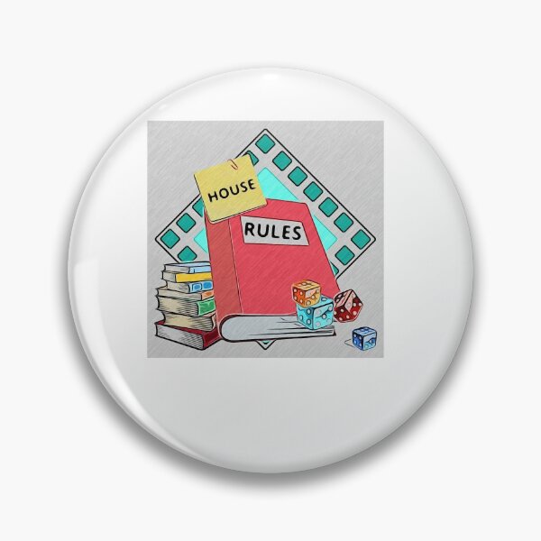Item preview, House-Rules Funny Logos designed and sold by HaLeTu9.