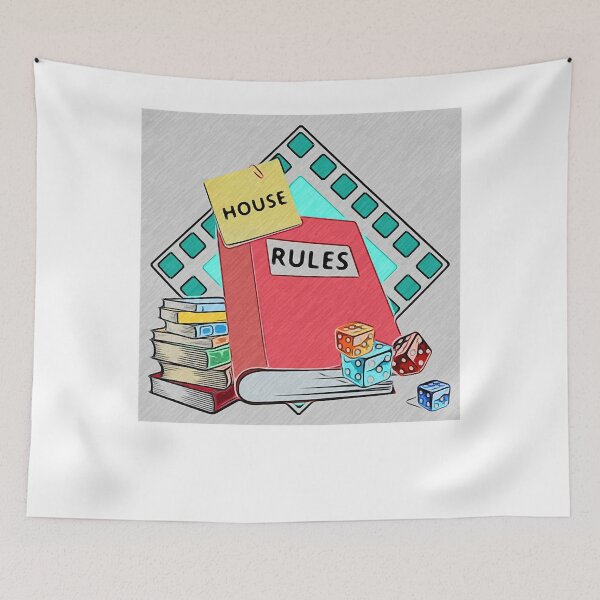 Item preview, House-Rules Funny Logos designed and sold by HaLeTu9.