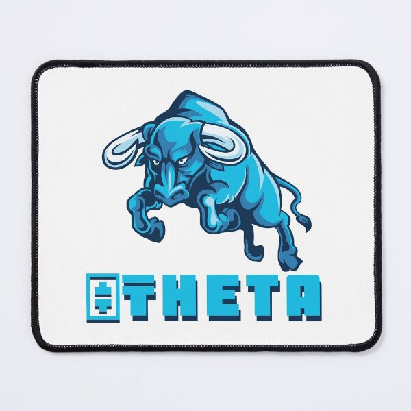 Item preview, Theta bull crypto Coin  designed and sold by MoohAs.