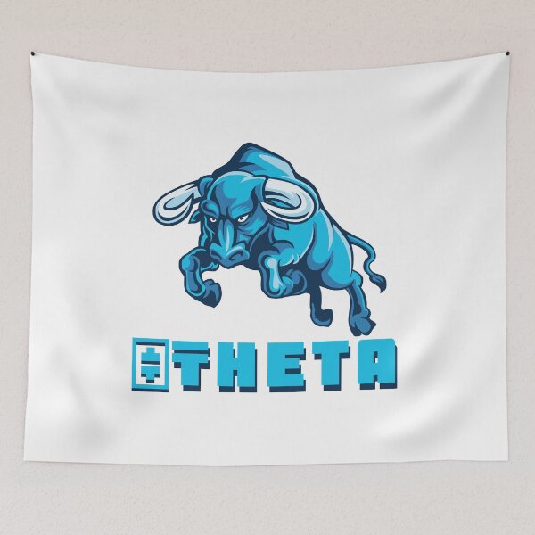 Item preview, Theta bull crypto Coin  designed and sold by MoohAs.