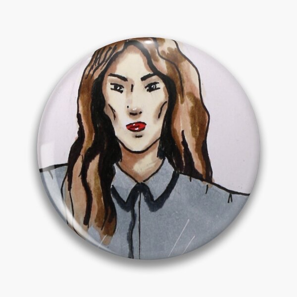 Item preview, Woman Denim Suit Sketch Fashion Illstration by Helen Berk designed and sold by HelenBerkArt.
