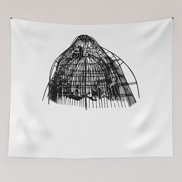 Item preview, Humans Funny Cages designed and sold by HaLeTu9.