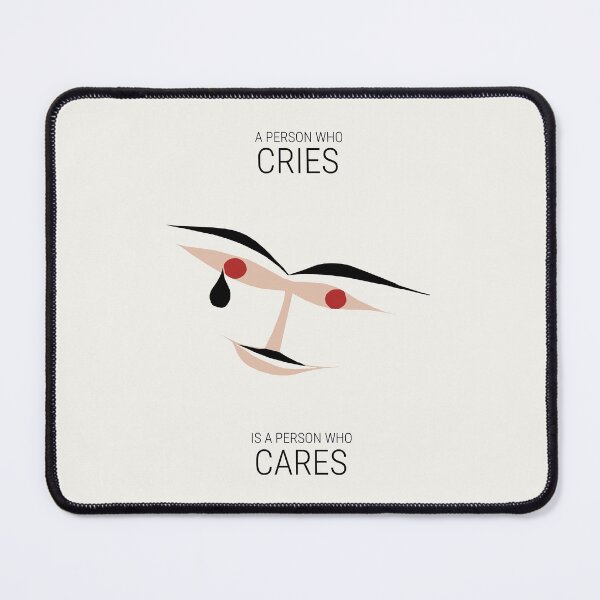 Item preview, A person who cries is a person who cares designed and sold by KewaleeTee.