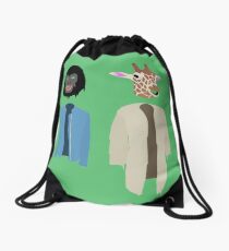 Dirk Gently Vector Drawstring Bag