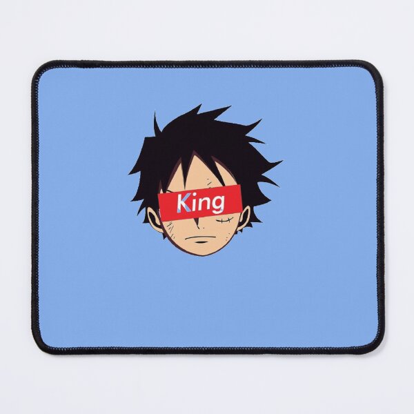 Item preview, Luffy King of the Pirates Sticker designed and sold by JannikRuhmann.