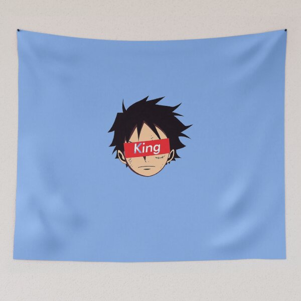 Item preview, Luffy King of the Pirates Sticker designed and sold by JannikRuhmann.