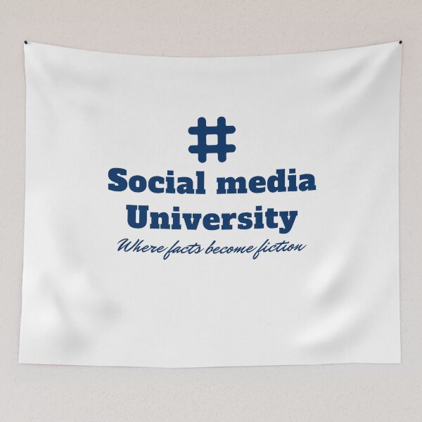Item preview, Social Media University designed and sold by Roy Zen.