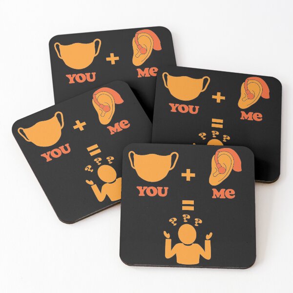Item preview, Masks and Hearing Impairment designed and sold by shaunshirts.