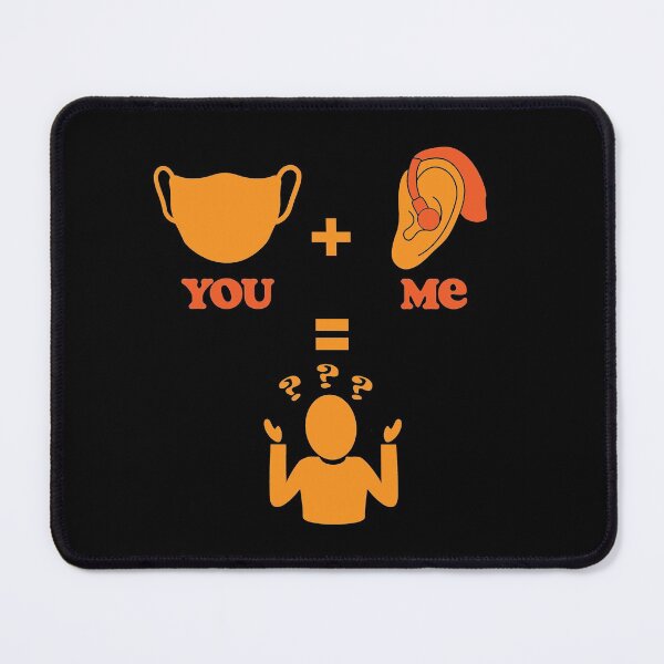 Item preview, Masks and Hearing Impairment designed and sold by shaunshirts.