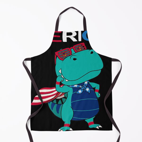 Item preview, Merica Cute T-Rex Dinosaur With American Flag & Sunglasses designed and sold by isidrogaines.