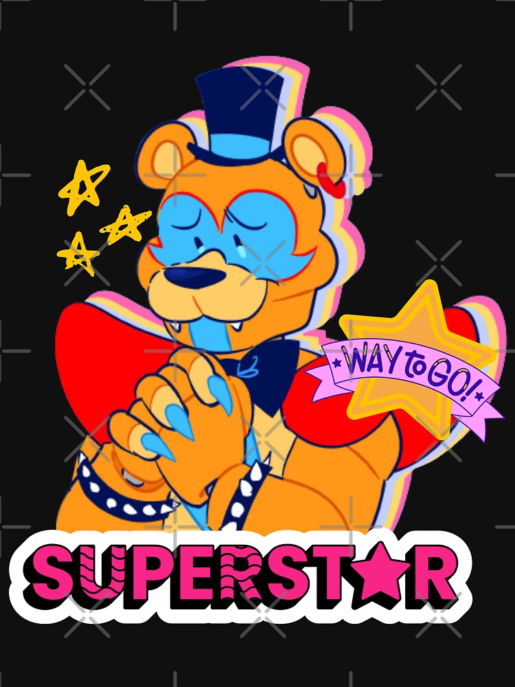 FNAF - Glamrock Bonnie & Glamrock Freddy (Fazburger™️) Sticker