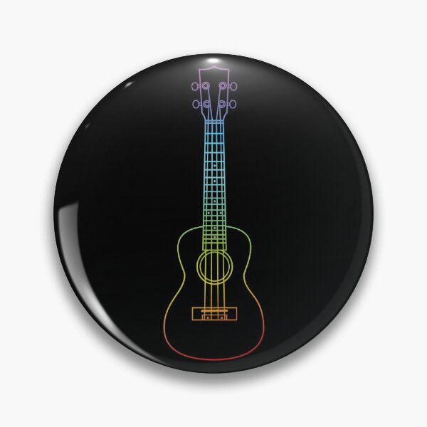 Item preview, Ukulele Colorful Outline designed and sold by nightsworthy.