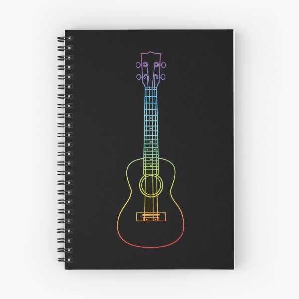 Item preview, Ukulele Colorful Outline designed and sold by nightsworthy.